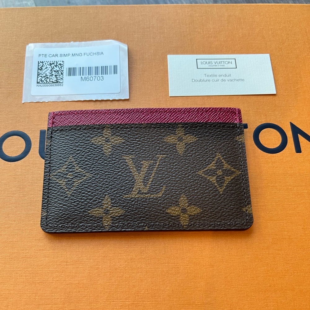 Authentic Louis Vuitton card holder